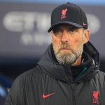 Liverpool manager Jurgen Klopp during the Carabao Cup Fourth Round match Manchester City vs Liverpool at Etihad Stadium, Manchester, United Kingdom, 22nd December 202