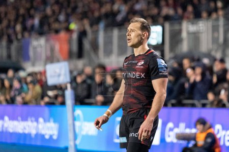Photo for Ivan van Zyl #9 of Saracens during the Gallagher Premiership match Saracens vs Exeter Chiefs at StoneX Stadium, London, United Kingdom, 31st December 202 - Royalty Free Image