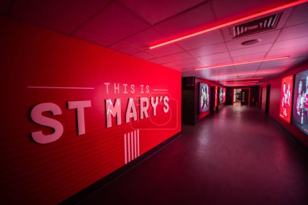 Photo for A general view inside St Marys Stadium before the Premier League match Southampton vs Nottingham Forest at St Mary's Stadium, Southampton, United Kingdom, 4th January 2023 - Royalty Free Image