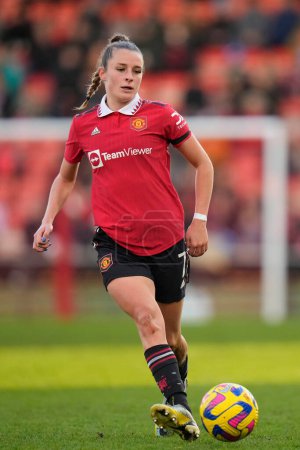 Photo for Ella Toone #7 of Manchester United during the The Fa Women's Super League match Manchester United Women vs Liverpool Women at Leigh Sports Village, Leigh, United Kingdom, 15th January 202 - Royalty Free Image