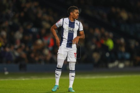Téléchargez les photos : Grady Diangana #11 of West Bromwich Albion during the Emirates FA Cup Third Round Replay match West Bromwich Albion vs Chesterfield at The Hawthorns, West Bromwich, United Kingdom, 17th January 202 - en image libre de droit