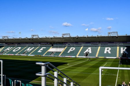 Photo for General view of Home Park  during the Sky Bet League 1 match Plymouth Argyle vs Cheltenham Town at Home Park, Plymouth, United Kingdom, 21st January 202 - Royalty Free Image