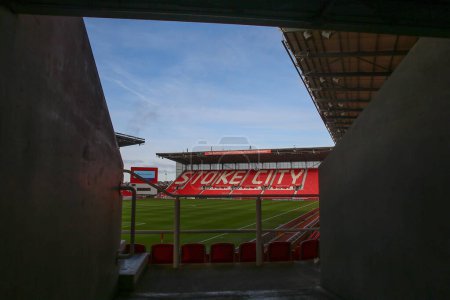 Photo for General view inside of the Bet365 Stadium, home of Stoke City ahead of the Emirates FA Cup fourth round match Stoke City vs Stevenage at Bet365 Stadium, Stoke-on-Trent, United Kingdom, 29th January 202 - Royalty Free Image
