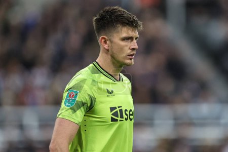 Photo for Nick Pope #22 of Newcastle United during the Carabao Cup Third Round match Newcastle United vs Manchester City at St. James's Park, Newcastle, United Kingdom, 27th September 202 - Royalty Free Image