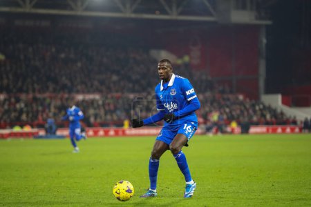 Photo for Abdoulaye Doucour #16 of Everton in action during the Premier League match Nottingham Forest vs Everton at City Ground, Nottingham, United Kingdom, 2nd December 2023 - Royalty Free Image