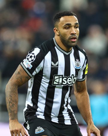 Photo for Callum Wilson #9 of Newcastle United during the UEFA Champions League match Newcastle United vs AC Milan at St. James's Park, Newcastle, United Kingdom, 13th December 2023 - Royalty Free Image