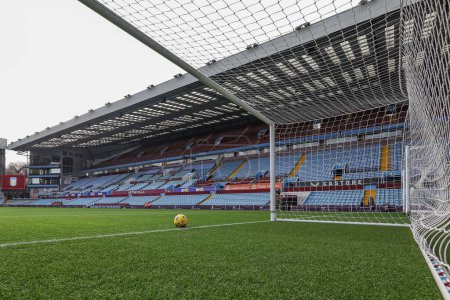 Photo for A general view of  Villa Park from the goalmouth during the Premier League match Aston Villa vs Burnley at Villa Park, Birmingham, United Kingdom, 30th December 202 - Royalty Free Image