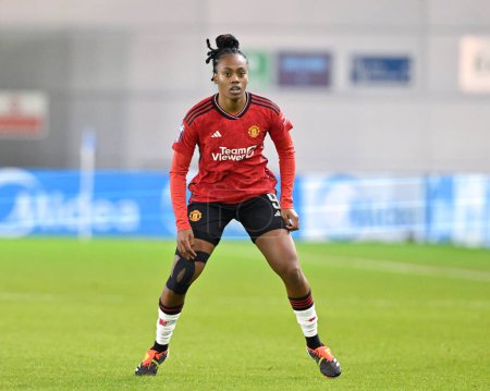 Photo for Melvine Malard of Manchester United Women, during the FA Women's League Cup match Manchester City Women vs Manchester United Women at Joie Stadium, Manchester, United Kingdom, 24th January 202 - Royalty Free Image
