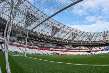 Photo for A general view of the London Stadium during the Premier League match West Ham United vs Arsenal at London Stadium, London, United Kingdom, 11th February 202 - Royalty Free Image