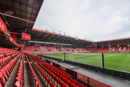 Photo for A general view of Bramall Lane ahead of the Premier League match Sheffield United vs Brighton and Hove Albion at Bramall Lane, Sheffield, United Kingdom, 18th February 202 - Royalty Free Image