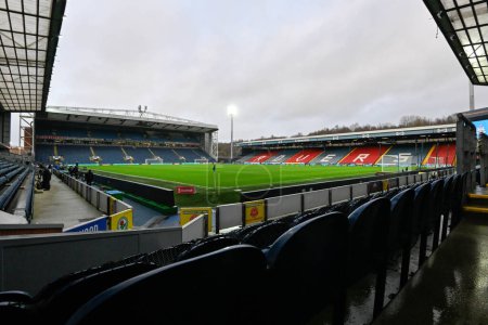 Photo for A general view of Ewood Park ahead of the match, during the Emirates FA Cup 5th Round match Blackburn Rovers vs Newcastle United at Ewood Park, Blackburn, United Kingdom, 27th February 202 - Royalty Free Image
