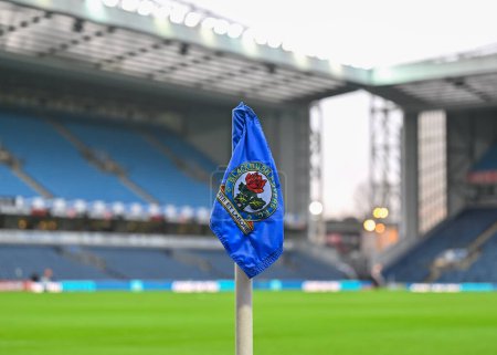 Photo for A general view of Ewood Park ahead of the match, during the Emirates FA Cup 5th Round match Blackburn Rovers vs Newcastle United at Ewood Park, Blackburn, United Kingdom, 27th February 202 - Royalty Free Image
