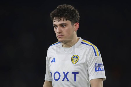 Photo for Daniel James of Leeds United during the Sky Bet Championship match Leeds United vs Stoke City at Elland Road, Leeds, United Kingdom, 5th March 202 - Royalty Free Image