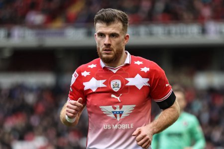 Photo for Nicky Cadden of Barnsley during the Sky Bet League 1 match Barnsley vs Cheltenham Town at Oakwell, Barnsley, United Kingdom, 16th March 202 - Royalty Free Image