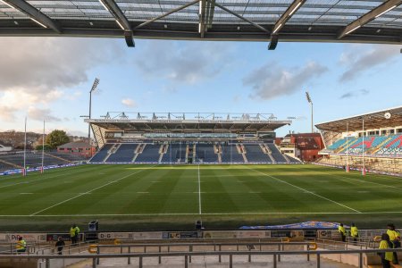 Photo for A general view of Headingley Stadium ahead of the Betfred Challenge Cup Sixth Round match Leeds Rhinos vs St Helens at Headingley Stadium, Leeds, United Kingdom, 22nd March 202 - Royalty Free Image