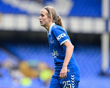 Photo for Katja Snoeijs of Everton Women, during The FA Women's Super League match Everton Women vs Liverpool Women at Goodison Park, Liverpool, United Kingdom, 24th March 202 - Royalty Free Image