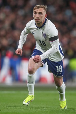 Foto de Jarrod Bowen de Inglaterra durante el partido amistoso internacional Inglaterra vs Brasil en el estadio Wembley, Londres, Reino Unido, 23 de marzo 202 - Imagen libre de derechos
