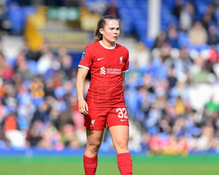 Photo for Lucy Parry of Liverpool Women, during The FA Women's Super League match Everton Women vs Liverpool Women at Goodison Park, Liverpool, United Kingdom, 24th March 202 - Royalty Free Image