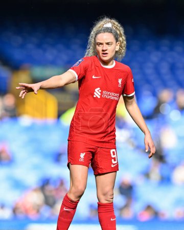 Photo for Leanne Kiernan of Liverpool Women, during The FA Women's Super League match Everton Women vs Liverpool Women at Goodison Park, Liverpool, United Kingdom, 24th March 202 - Royalty Free Image