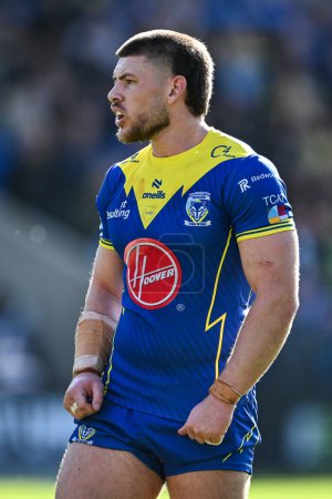 Photo for Danny Walker of Warrington Wolves during the Betfred Super League match Warrington Wolves vs Catalans Dragons at Halliwell Jones Stadium, Warrington, United Kingdom, 30th March 202 - Royalty Free Image