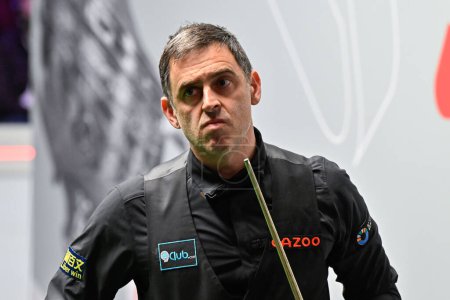 Photo for Ronnie O'Sullivan, during the Cazoo World Championships 2024 at Crucible Theatre, Sheffield, United Kingdom, 24th April 202 - Royalty Free Image