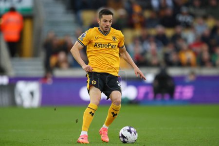 Photo for Pablo Sarabia of Wolverhampton Wanderers during the Premier League match Wolverhampton Wanderers vs Bournemouth at Molineux, Wolverhampton, United Kingdom, 24th April 202 - Royalty Free Image