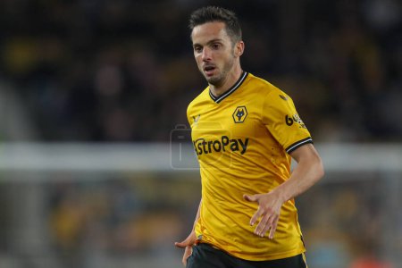 Photo for Pablo Sarabia of Wolverhampton Wanderers during the Premier League match Wolverhampton Wanderers vs Bournemouth at Molineux, Wolverhampton, United Kingdom, 24th April 202 - Royalty Free Image