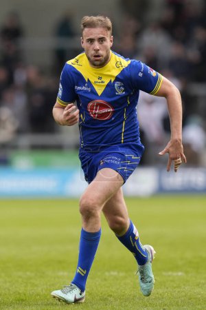 Photo for James Harrison of Warrington Wolves during the Betfred Super League Round 9 match Salford Red Devils vs Warrington Wolves at Salford Community Stadium, Eccles, United Kingdom, 27th April 202 - Royalty Free Image