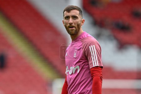 Photo for Wayne Hennessey of Nottingham Forest in the pregame warmup session during the Premier League match Sheffield United vs Nottingham Forest at Bramall Lane, Sheffield, United Kingdom, 4th May 2024 - Royalty Free Image
