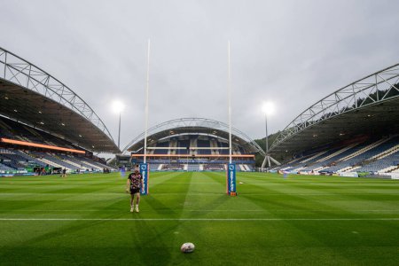 Photo for General view of The John Smith's Stadium, Home of Huddersfield Giants during the Betfred Super League Round 10 match Huddersfield Giants vs Salford Red Devils at John Smith's Stadium, Huddersfield, United Kingdom, 3rd May 2024 - Royalty Free Image