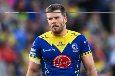 Photo for Lachlan Fitzgibbon of Warrington Wolves during the Betfred Super League Round 11 match Warrington Wolves vs Hull KR at Halliwell Jones Stadium, Warrington, United Kingdom, 9th May 2024 - Royalty Free Image