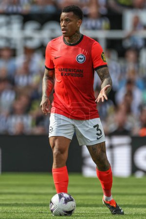 Photo for Igor of Brighton & Hove Albion during the Premier League match Newcastle United vs Brighton and Hove Albion at St. James's Park, Newcastle, United Kingdom, 11th May 2024 - Royalty Free Image