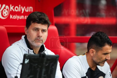 Photo for Mauricio Pochettino manager of Chelsea during the Premier League match Nottingham Forest vs Chelsea at City Ground, Nottingham, United Kingdom, 11th May 2024 - Royalty Free Image