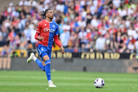 Photo for Michael Olise of Crystal Palace breaks forward with the ball, during the Premier League match Wolverhampton Wanderers vs Crystal Palace at Molineux, Wolverhampton, United Kingdom, 11th May 2024 - Royalty Free Image