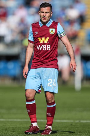 Photo for Josh Cullen of Burnley during the Premier League match Burnley vs Nottingham Forest at Turf Moor, Burnley, United Kingdom, 19th May 2024 - Royalty Free Image