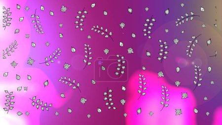 Millefleurs. Bonito patrón de mochila vintage en pequeñas flores de color púrpura, violeta, rosa. Fondo de boceto dulce floral para textiles, tela, cubiertas, fondos de pantalla, impresión, abrigo, acolchado, decoupage.