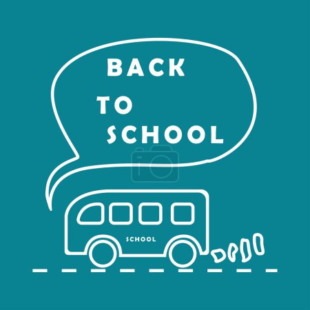 Illustration for BACK TO SCHOOL VECTOR - Royalty Free Image