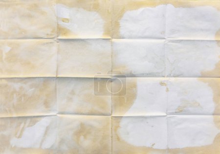 Téléchargez les photos : Vieux papier plié en seize, fond de texture - en image libre de droit