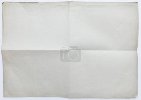 Foto de Papel vacío doblado en cuatro, fondo de textura - Imagen libre de derechos