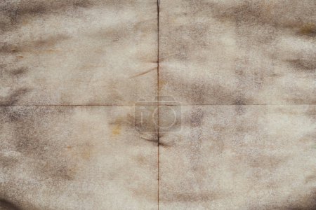 Photo for Close up of old paper sheet aged, texture background - Royalty Free Image