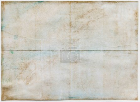Photo for Close-up of old paper sheet aged, texture background - Royalty Free Image