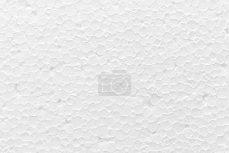 Photo for Close-up of white foam polystyrene, texture background - Royalty Free Image