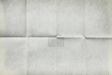 Foto de Primer plano de la vieja carta vacía doblada en ocho, fondo de textura - Imagen libre de derechos