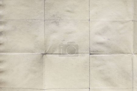Téléchargez les photos : Ancienne feuille de papier pliée, texture de fond - en image libre de droit