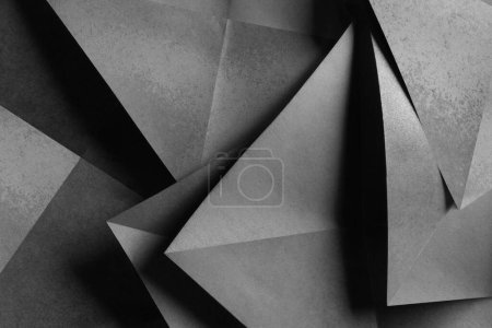 Téléchargez les photos : Composition aux formes géométriques, fond abstrait - en image libre de droit