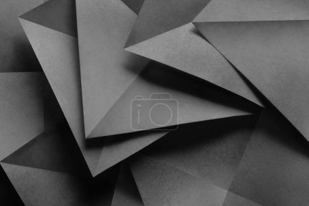 Foto de Composición con formas geométricas, fondo abstracto - Imagen libre de derechos