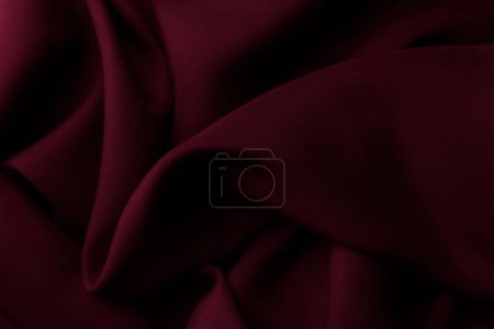 Photo for Elegant soft silk with waves, texture background - Royalty Free Image