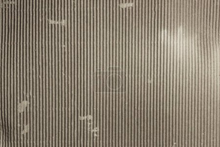 Téléchargez les photos : Old corrugated cardboard, vertical stripes, texture background - en image libre de droit