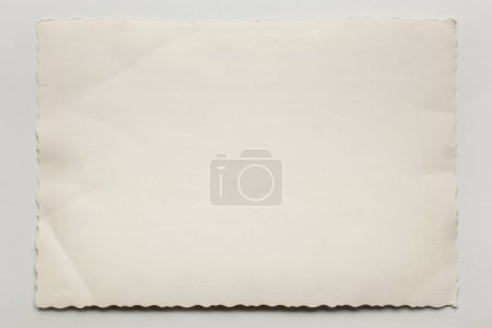 Foto de Postal vintage aislada sobre fondo gris - Imagen libre de derechos