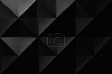 Téléchargez les photos : Formes géométriques sombres, fond de texture de papier - en image libre de droit